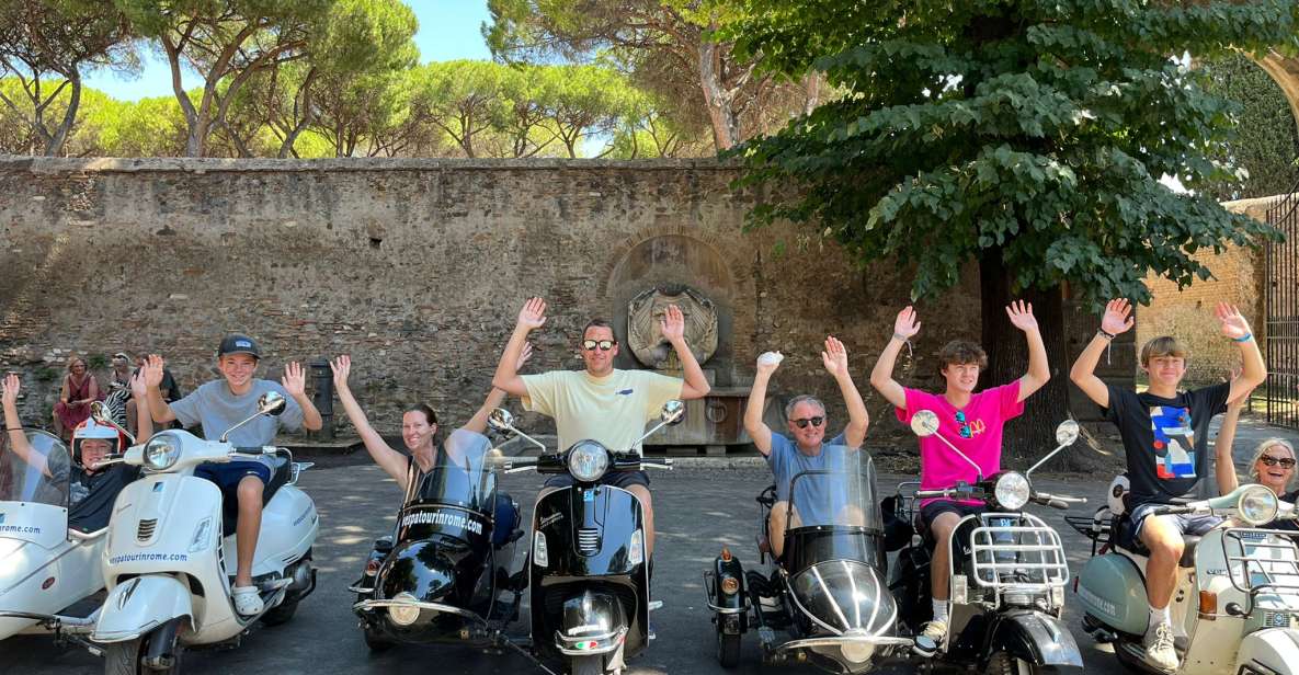 Rome: Highlights Vespa Sidecar Tour with Coffee and Gelato - Meeting at Piazza di S. Marco and Getting Set Up