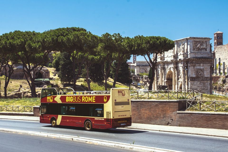 Rome: Hop-On Hop-Off Bus and Optional Cruise Port Transfer - Key points to know before you go
