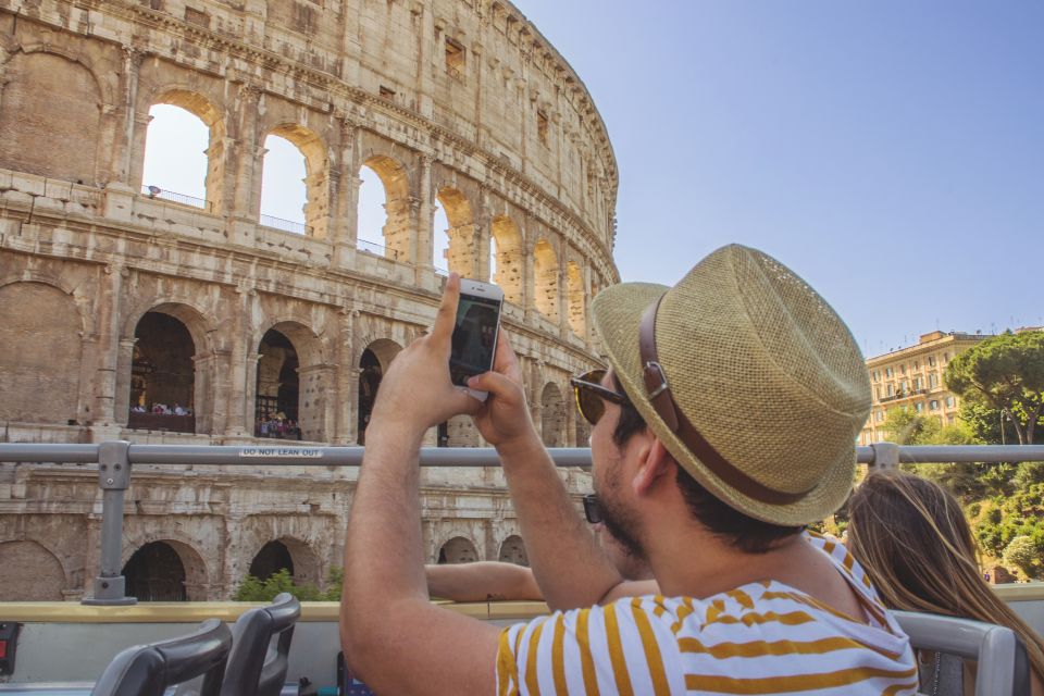 Rome: Hop-On Hop-Off Bus and Optional Cruise Port Transfer - Crowds, traffic, and finding the right return bus