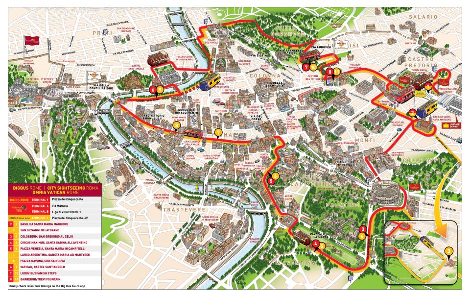 Rome: Hop-On Hop-Off Bus and Optional Cruise Port Transfer - Should you book this cruise-to-Rome hop-on hop-off?