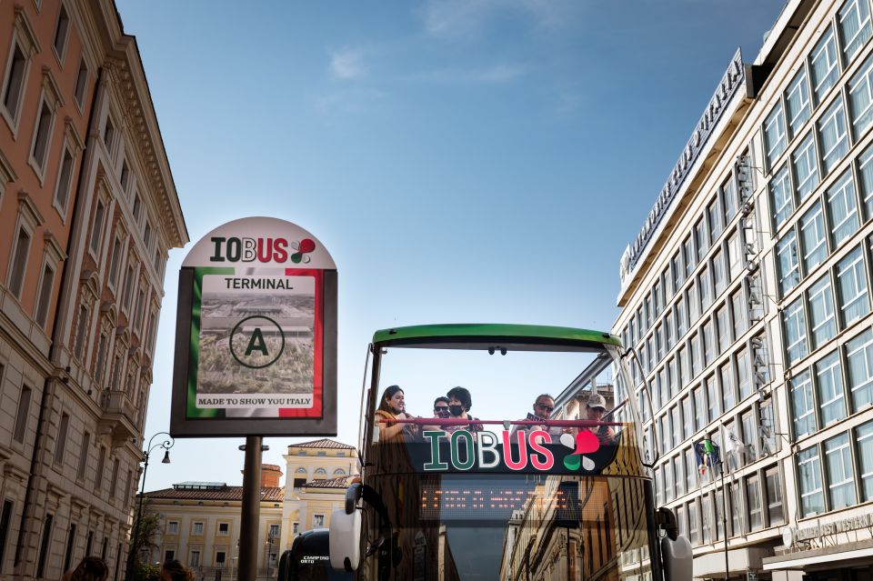 Rome: Hop-On Hop-Off Open-Top Bus City Tour - Stop-by-stop: what each area is best for