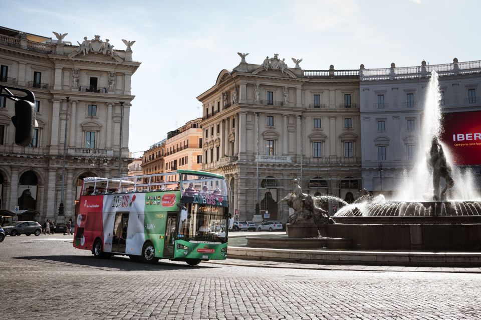 Rome: Hop-On Hop-Off Open-Top Bus City Tour - Included extras that reduce stress: Wi‑Fi, monitoring, earphones