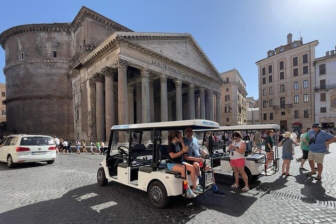 Rome in a Day golf cart tour for cruisers with Pizza & Gelato - Key things to know before you ride