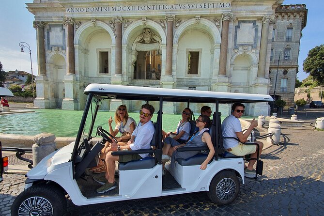 Rome in a Day golf cart tour for cruisers with Pizza & Gelato - From the Colosseum to Palatine Hill: Ancient Rome Without the Exhaustion