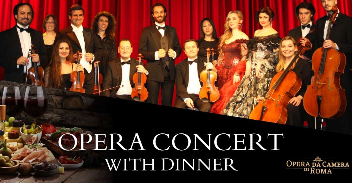 Rome: Italian Opera Concert and Traditional Dinner - Rome in One Evening: Opera in a Historic Church