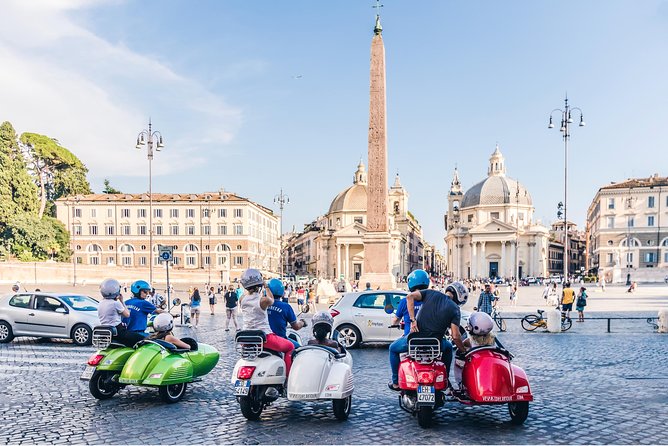 Rome Morning Vespa Sidecar Tour in Rome with Cappuccino - Piazza della Repubblica to Quirinale: Getting Oriented in Minutes