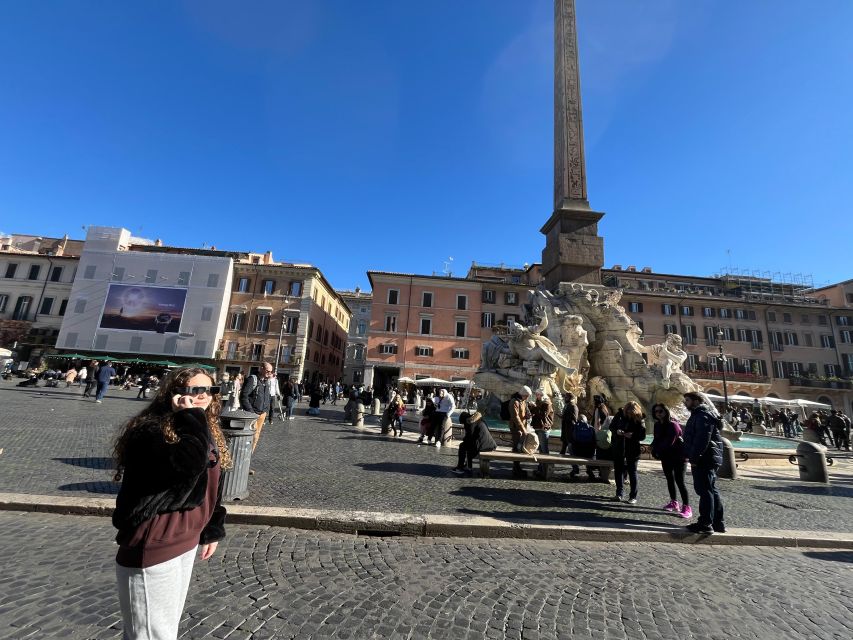 Rome: Navona Square Underground Ticket with Audio Guide - Ticket Redemption at the Piazza Navona Fountain (and the One Common Hiccup)