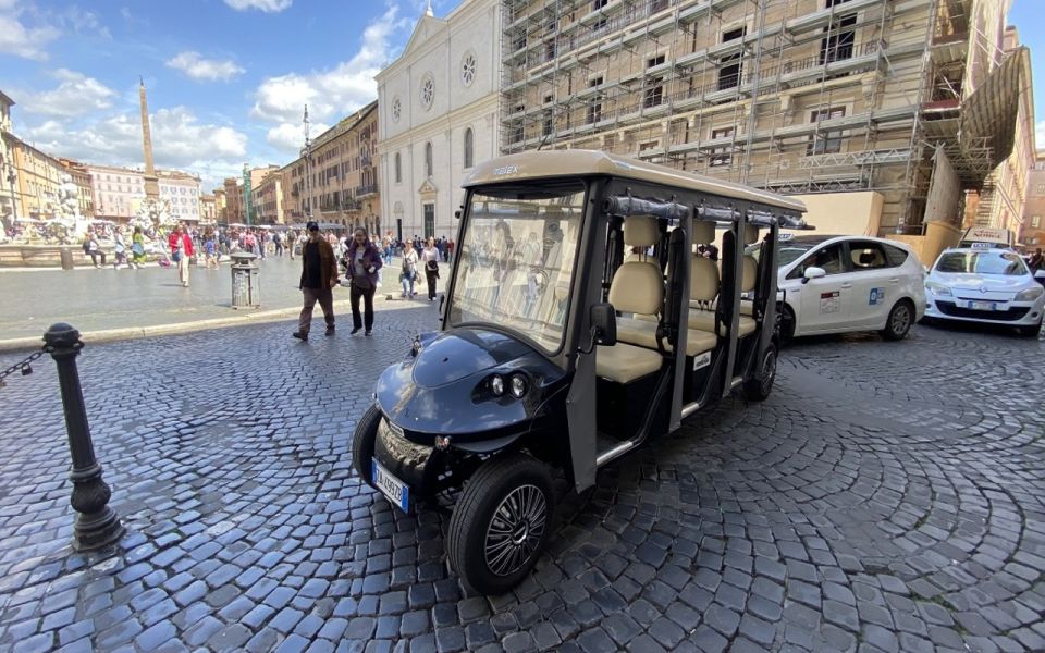 Rome: Night Tour of the City by Golf Cart (Private option) - What’s included (and what isn’t) so you can plan your night