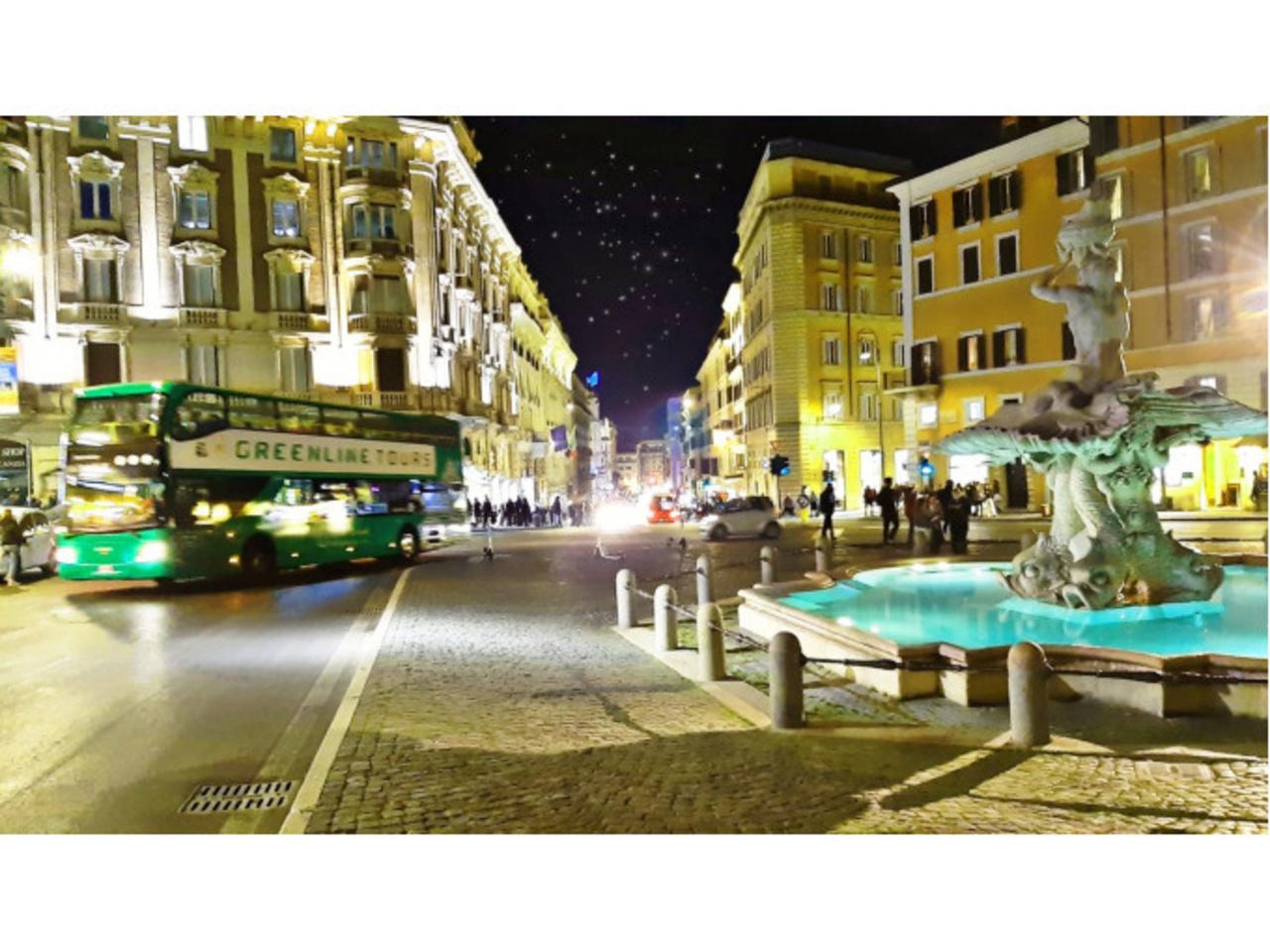 Rome: Nighttime Tour by Open-Top Bus with Tasting Stop - Colosseum at night: photos and quick context