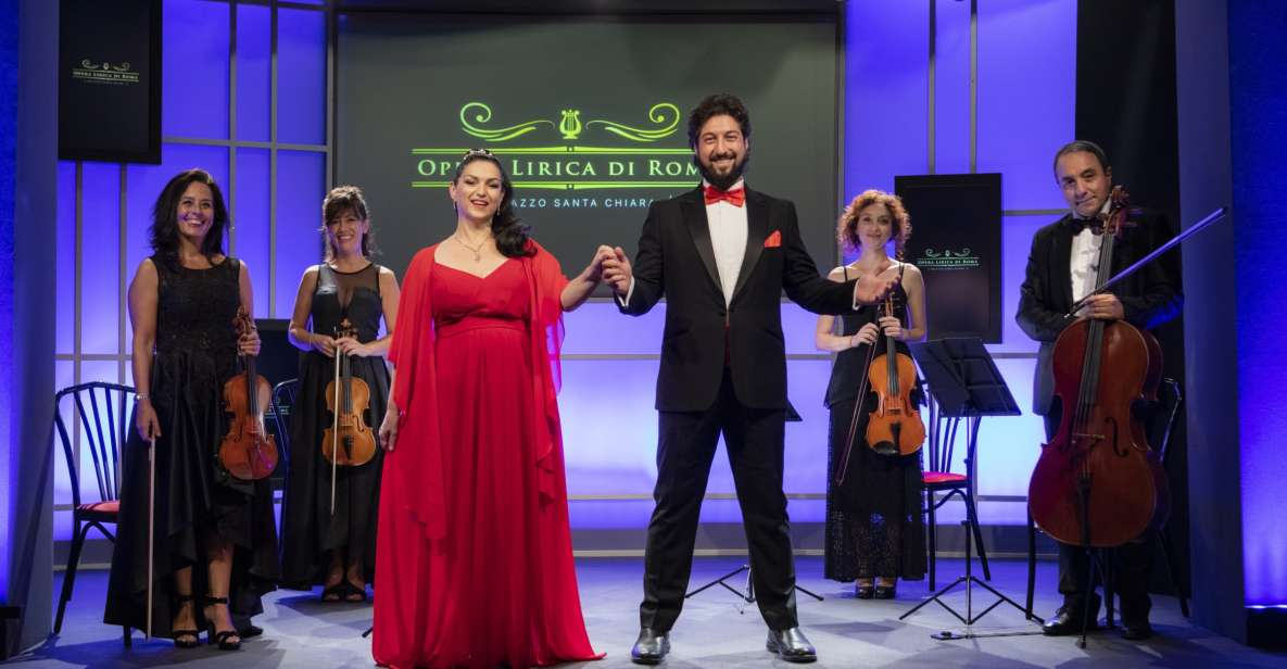 Rome: Opera Concert at Palazzo Poli - Fontana di Trevi - The program: opera voices with strings in a tightly timed show