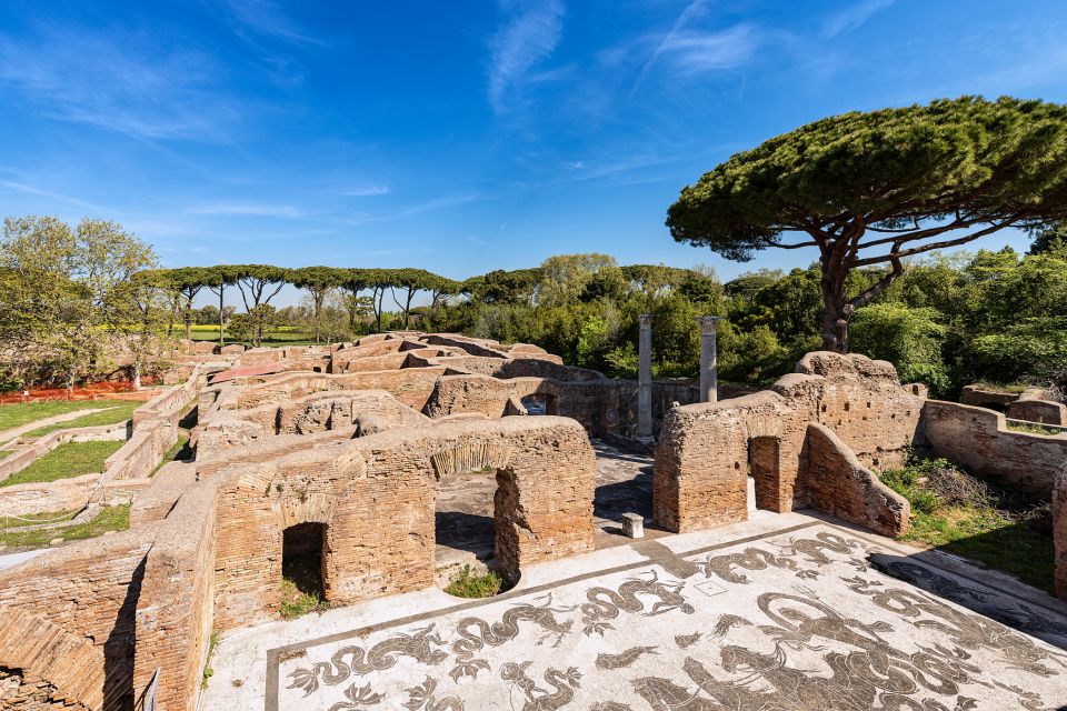 Rome: Ostia Antica Archaeological Park Ticket & Audio App - Mosaics and Frescoes: Why the Silt Preservation Matters