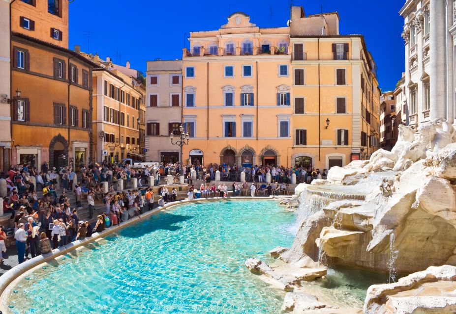Rome: Pantheon, Trevi Fountain & Roman Squares Guided Tour - Trevi Fountain: coin toss plus a smarter photo plan