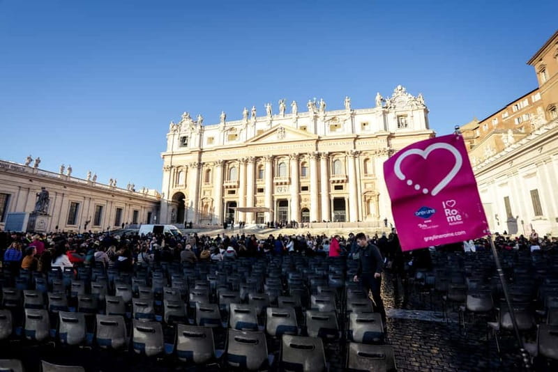 Rome: Papal Audience with Pope Leo XIV - Priority placement at St. Peter’s Square: the crowd math
