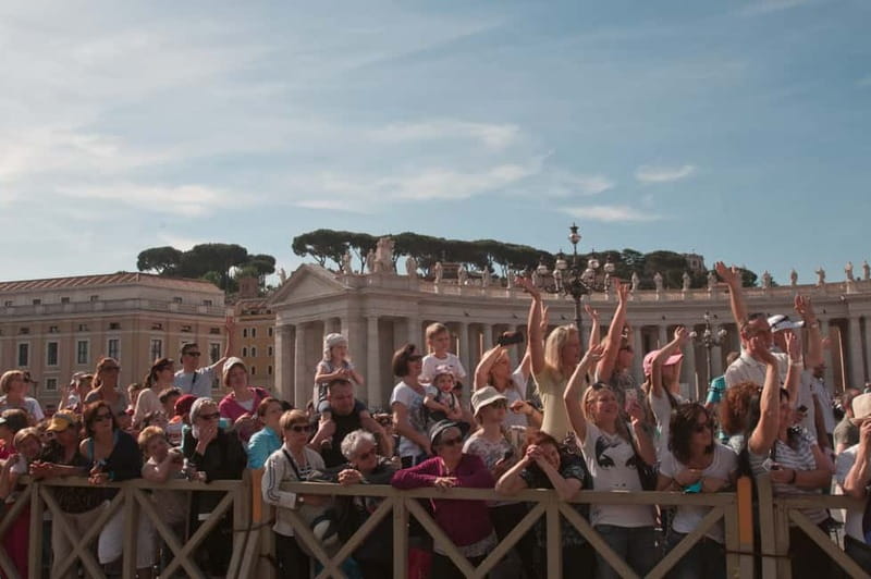 Rome: Papal Audience with Pope Leo XIV & Expert Guide - St. Peter’s Square viewing: barriers, closeness, and photo reality