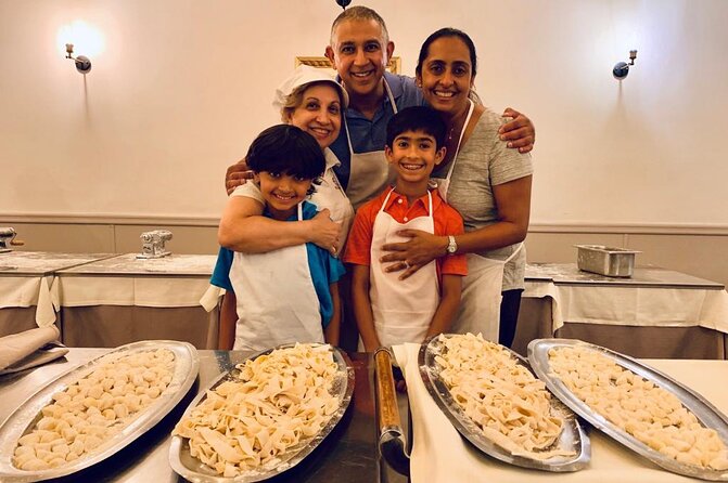 Rome Pasta & Tiramisu Making Class with Fine Wine - Making fresh pasta: fettuccine and ravioli with real guidance