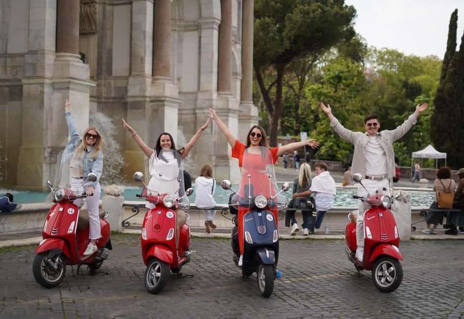 Rome: Photo Tour by Vespa Scooter - Colosseum and Circus Maximus: the fast, iconic Rome hit