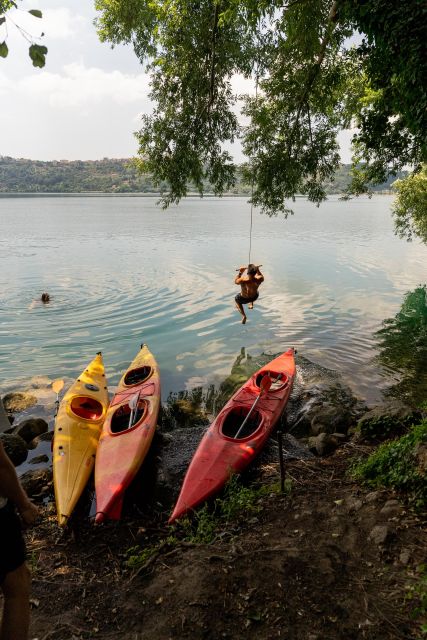 Rome: Popes' Lake, Kayak Tour with Swimming & Roman Pizza - Transportation, Timing, and What 3 Hours Actually Means