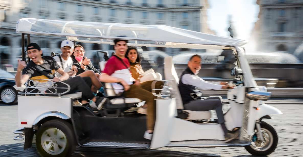 Rome: Private City Tour by Electric Tuk Tuk - Why a 3-Hour Electric Tuk Tuk Tour Works in Rome