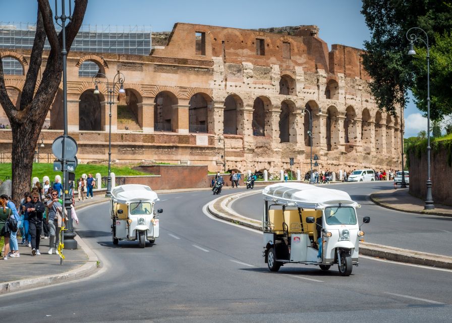 Rome: Private City Tour by Electric Tuk Tuk - Meeting Up and Riding Comfort in a City Full of Cobblestones