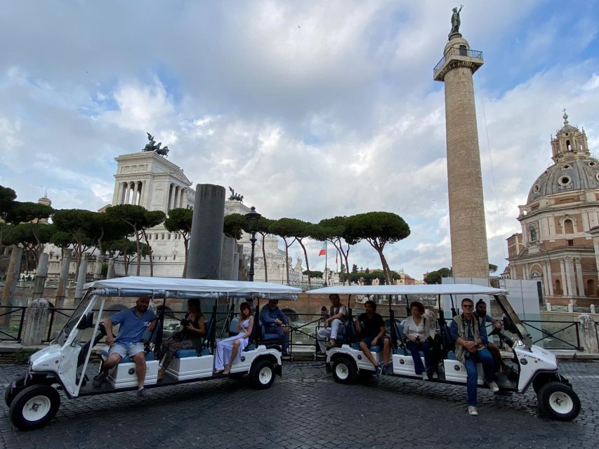 Rome: Private Customizable 3-Hour Golf Cart City Tour - Key highlights I’d circle first