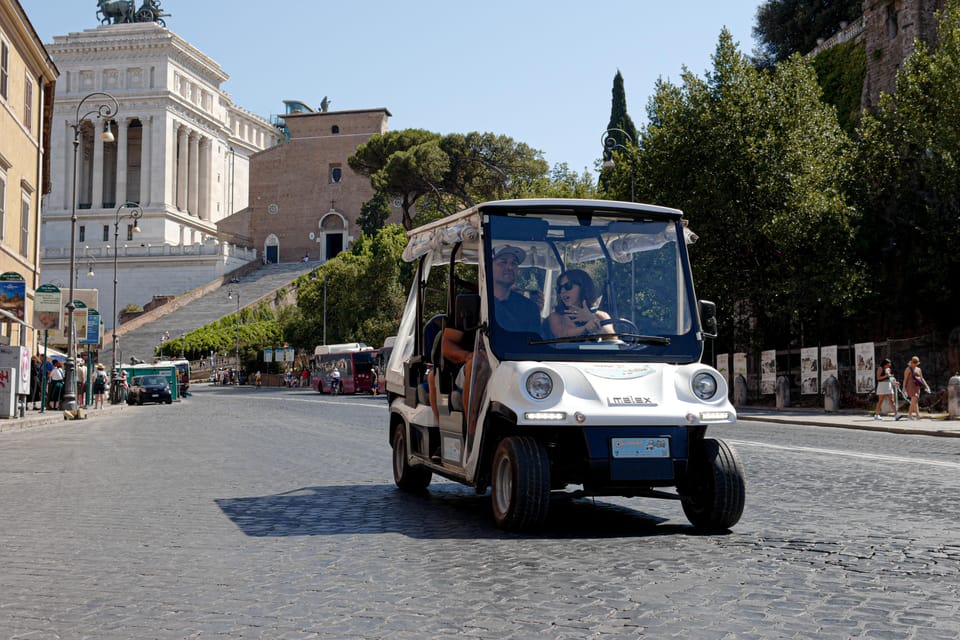 Rome: Private Customizable 3-Hour Golf Cart City Tour - Pantheon walk-in: the stop that turns sightseeing into a moment