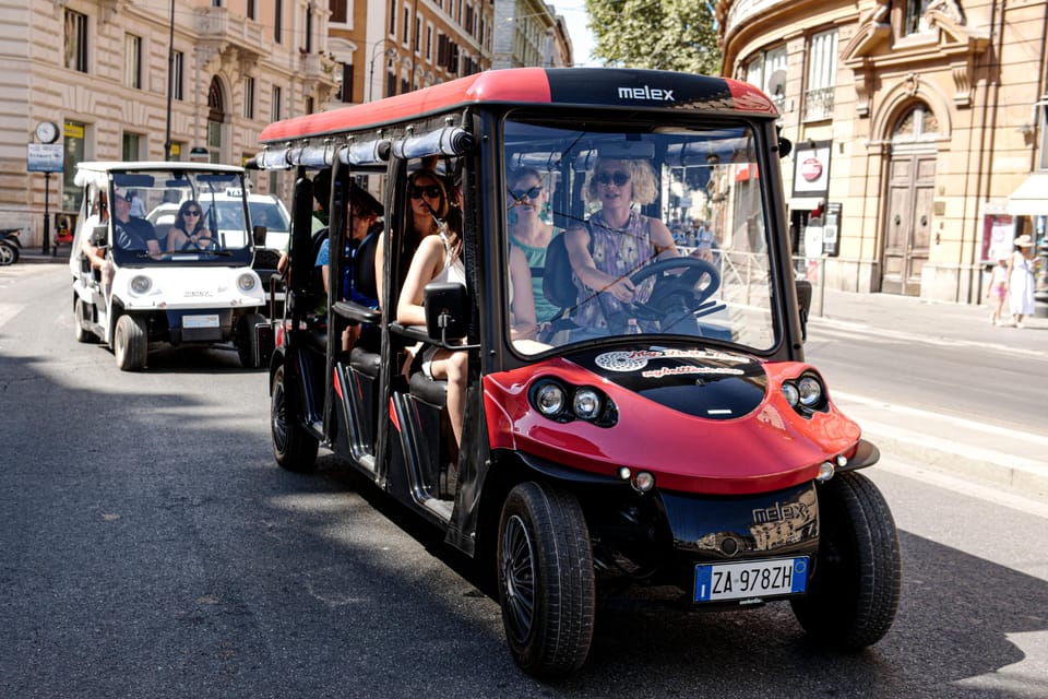 Rome: Private Customizable 3-Hour Golf Cart City Tour - Piazza Navona and Spanish Steps: time for photos and stops that match your style