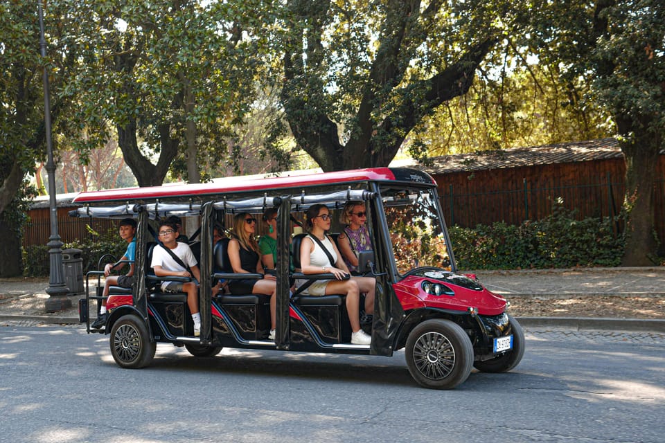 Rome: Private Customizable 3-Hour Golf Cart City Tour - Vatican Museum and Sistine Chapel: the dress rule you should know