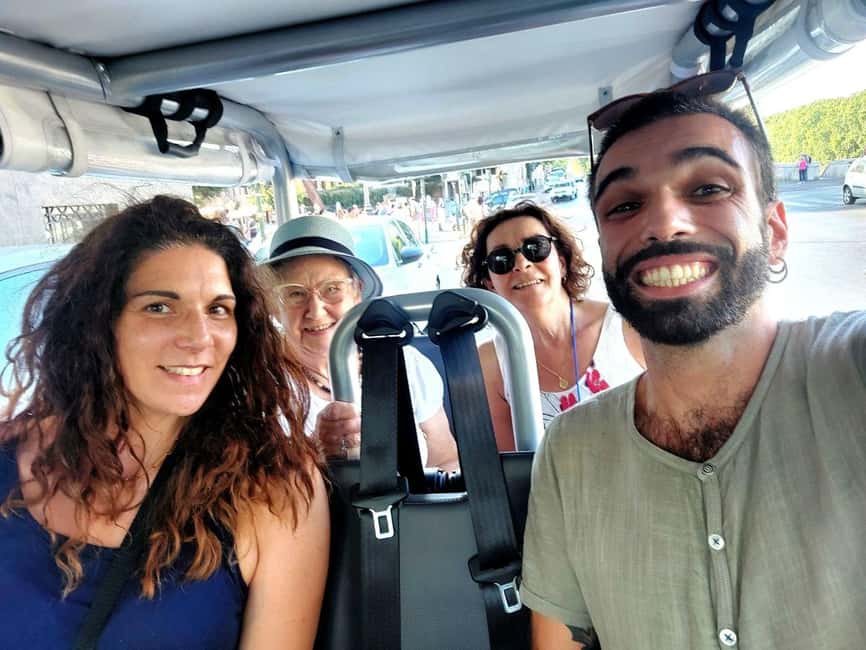Rome: Private Golf Cart tour with a Local Guide - Trevi Fountain: Free Time for Photos and One Good Look