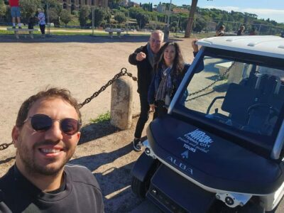 Rome: Private Golf Cart Tour with Artisanal Gelato - Hotel Pickup, Custom Route, and Meeting Your Driver-Guide