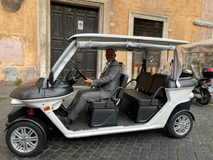 Rome: Private Golf Cart Tour with Artisanal Gelato - Circus Maximus and the Colosseum: Two Icons, One Short High-Impact Loop