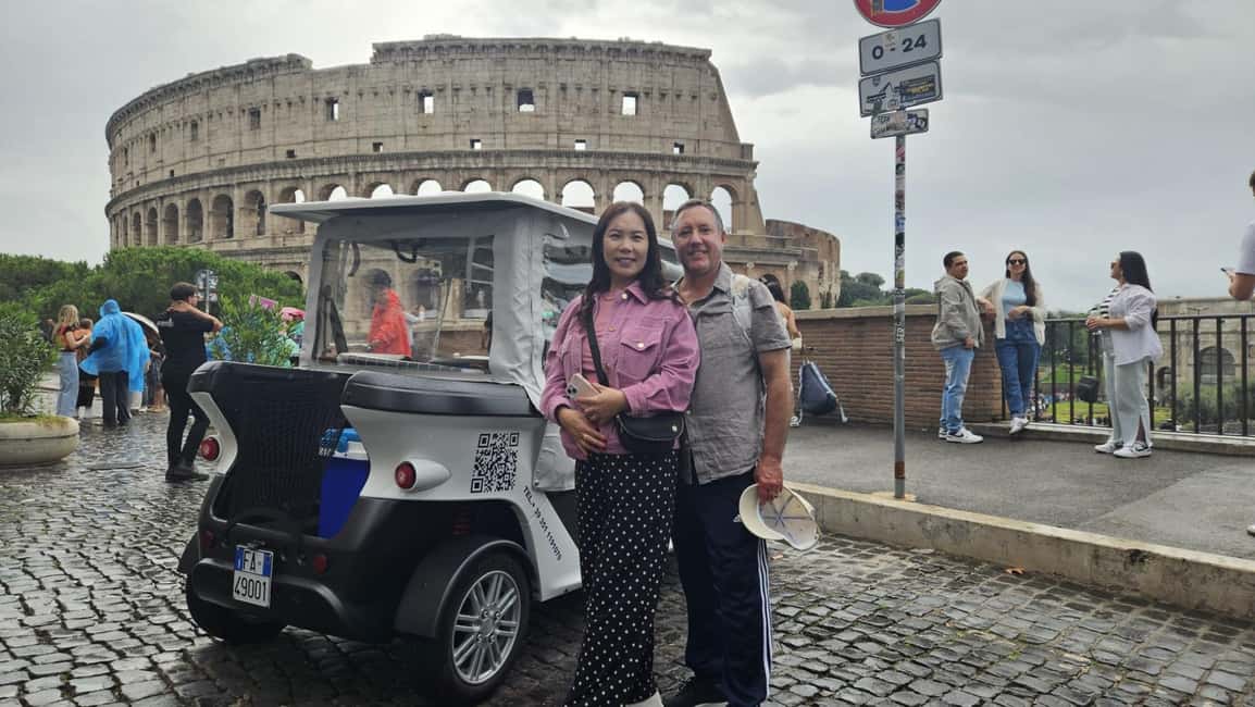 Rome: Private Golf Cart Tour with Artisanal Gelato Tasting - The timing: 2 to 2.5 hours that actually add up
