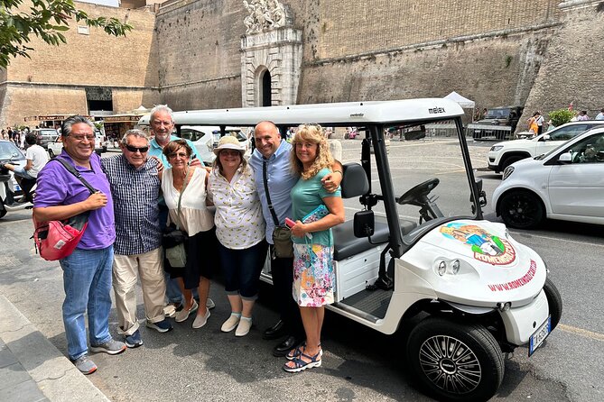 Rome: Private/Group 4 Hours Golf Cart SightseeingTour - Why a Rome Golf Cart Tour Is Perfect for a Tight Schedule