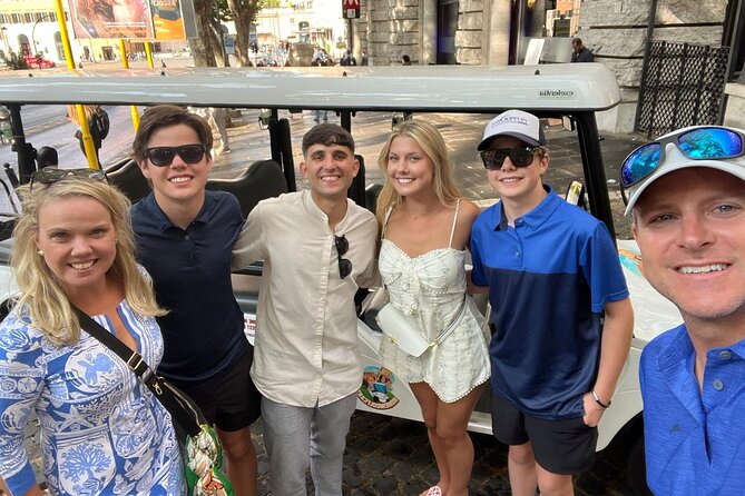 Rome: Private/Group 4 Hours Golf Cart SightseeingTour - Meeting at Piazza della Trinità dei Monti and the Hotel Pickup Advantage
