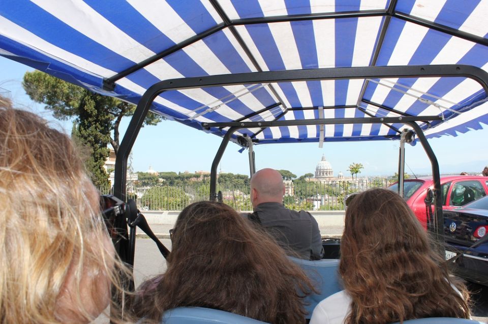 Rome: Private Guided City Highlights Tour by Golf Cart - Weather reality: what to pack for a 3-hour cart ride