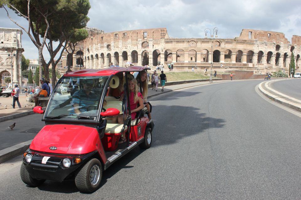 Rome: Private Guided City Highlights Tour by Golf Cart - Piazza del Popolo to Trevi Fountain: baroque Rome at driving speed