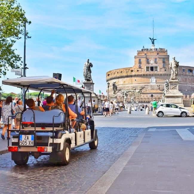 Rome: Private Guided Golf Cart Tour with Gelato or Wine - The Colosseum, Trevi Fountain, and the “Outside Stops” Strategy
