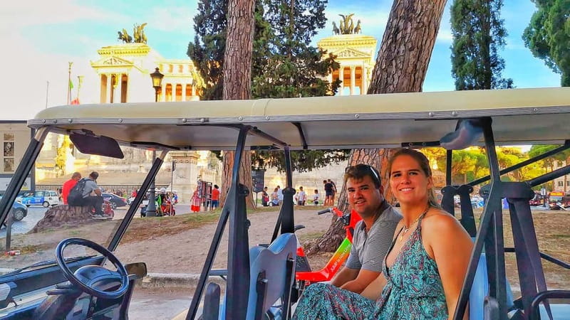 Rome: Private Guided Golf Cart Tour with Gelato or Wine - Suburra and the Orange Garden Pause: Rome Beyond the Postcard
