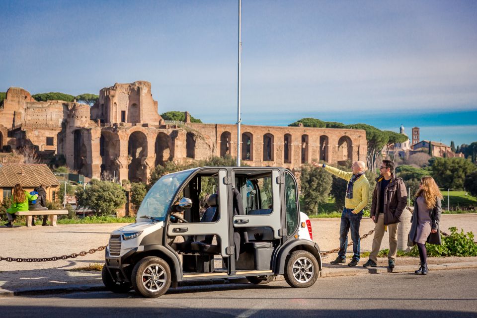 Rome: Private Highlights Tour by Golf Cart - Aventine Hill photo stop and the Mouth of Truth moment