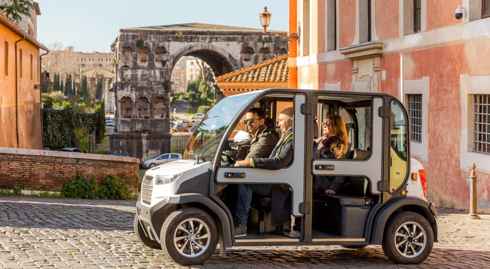 Rome: Private Highlights Tour by Golf Cart - Jewish Ghetto streets, Theatre of Marcellus, and toward Castel Sant’Angelo