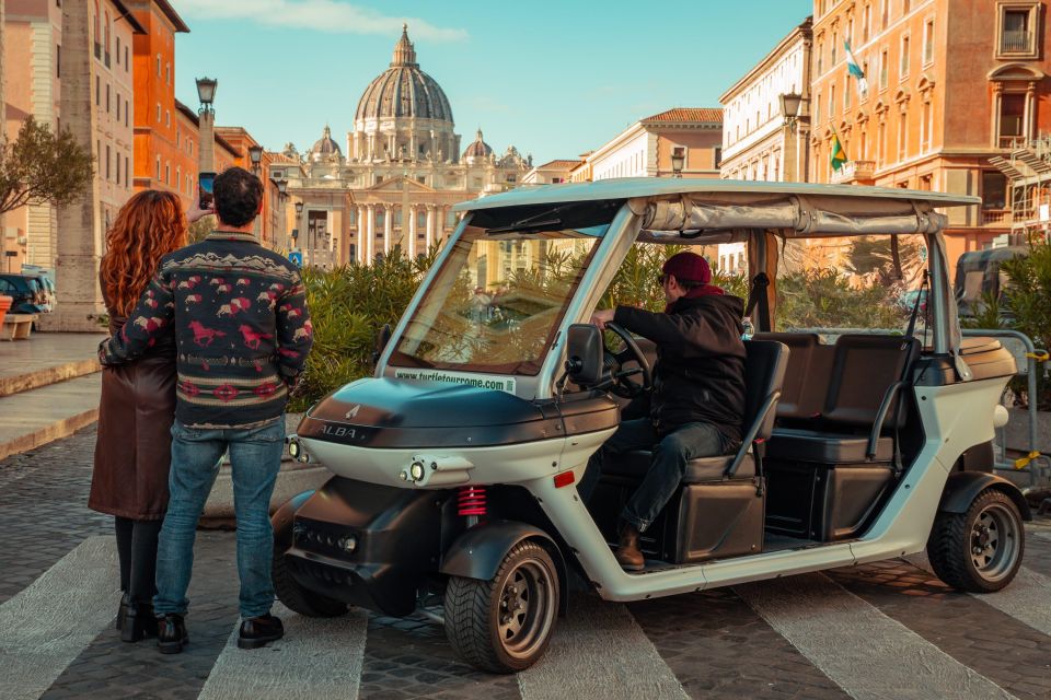 Rome: Private Highlights Tour by Golf Cart - Guides who make the short stops feel long enough