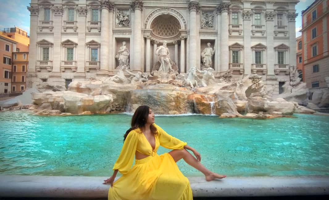 Rome: Private Photoshoot at the Trevi Fountain - Quick tips before you book (so your photos come out better)