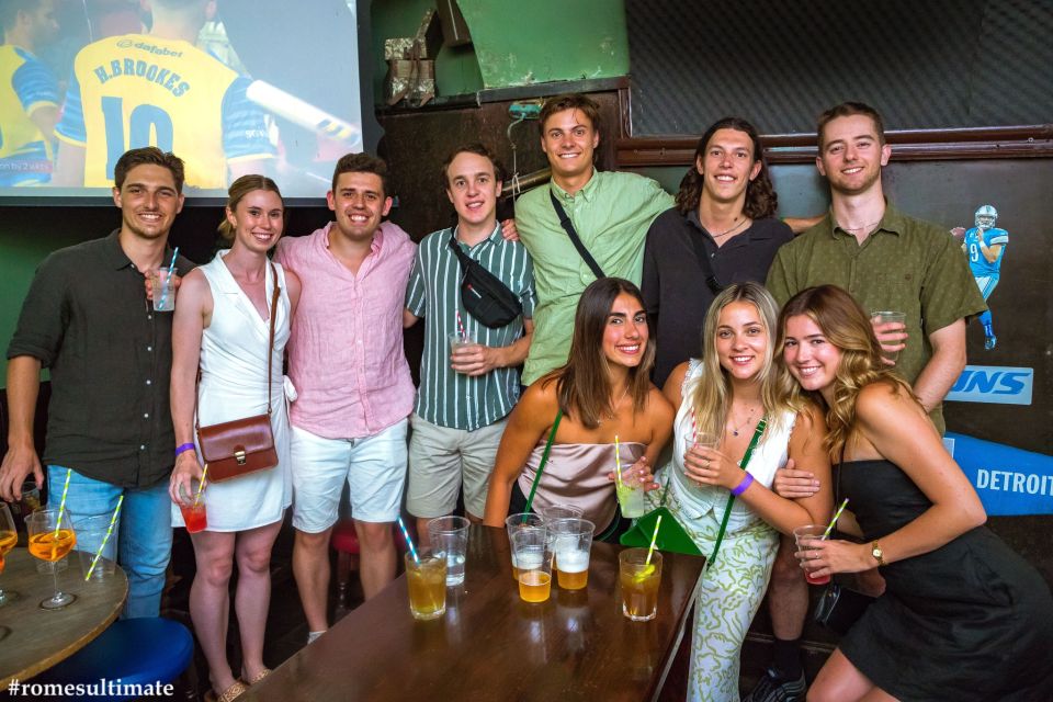Rome: Pub Crawl and Ultimate Party with Open Bar and Pizza - Why this Rome pub crawl works for a real night out