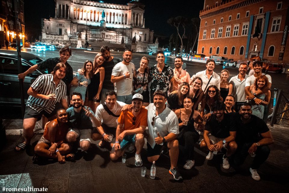Rome: Pub Crawl and Ultimate Party with Open Bar and Pizza - Drinking games and welcome shots: the social glue