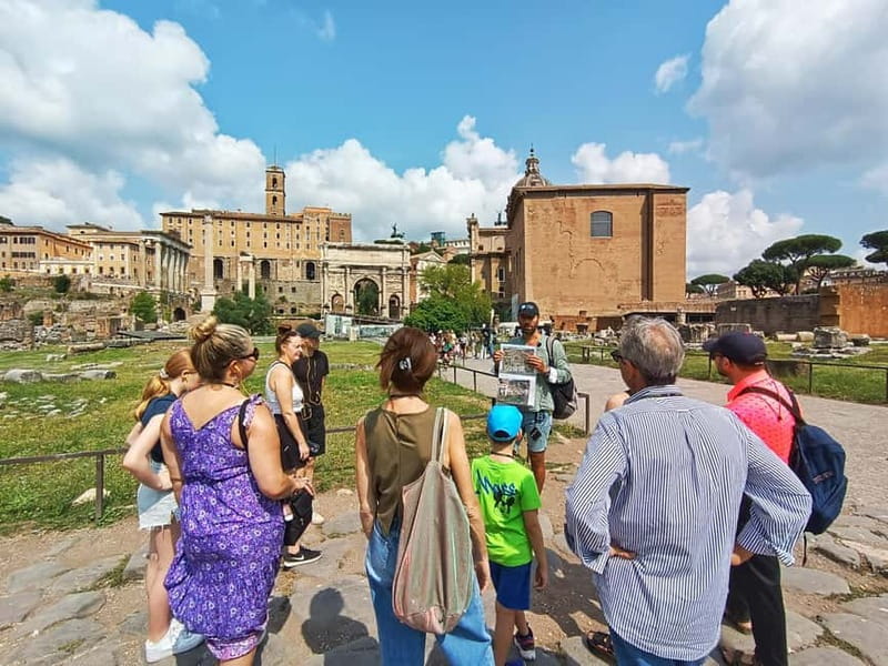 Rome: Roman Forum Myths and Legends Private Guided Tour - Stop 3: How the tour ends and what to expect after