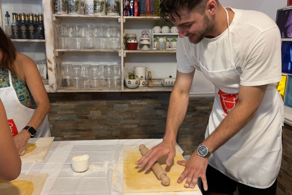 Rome: Rooftop Cooking Class with Wine Tasting near Vatican - Roman Sauces and Your Pasta Plate: Choosing, Cooking, Eating