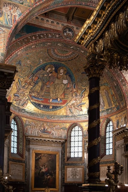 Rome: Santa Maria Maggiore Upper Areas Skip-the-Line Ticket - The Upper Areas route: Loggia of Blessings → Popes’ Hall → Bernini Staircase → Liberian Museum