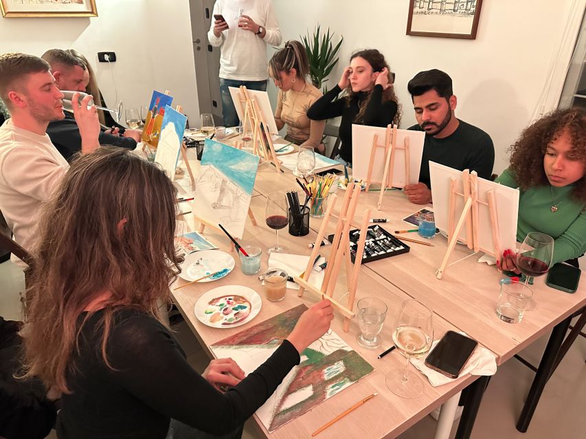 Rome: Small-Group Art Class with Wine - Timing, duration, and how to plan your evening