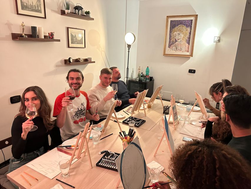 Rome: Small-Group Art Class with Wine - Bringing your painting home: small choices that prevent headaches