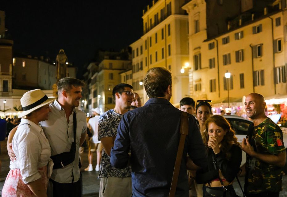 Rome: Small Group Rome's Dark Side - Ghosts & Legends Tour - Starting at Giordano Bruno and Campo de’ Fiori’s Night Energy