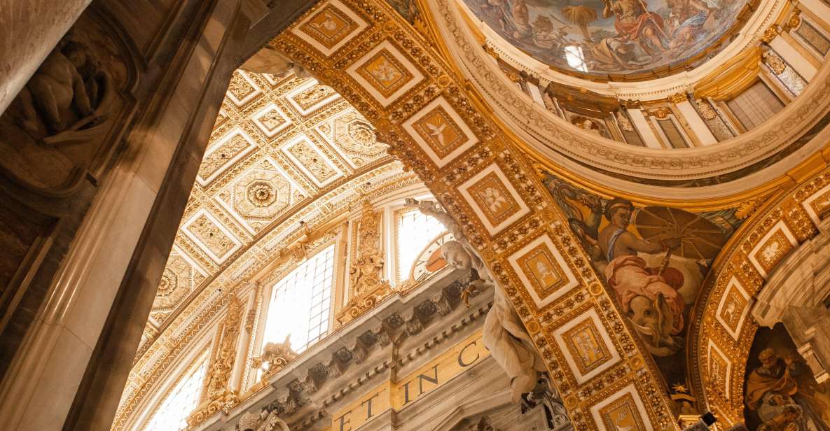 Rome: St. Peter's Basilica Guided Tour with Papal Tombs - Michelangelo’s Pietà and Bernini’s Baldachin: the two stops that frame the whole visit